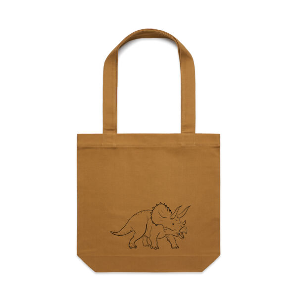 Triceratops Tote Bag Thumbnail