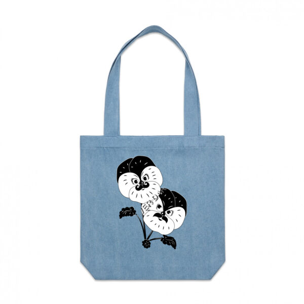 Dandy Pansies Tote Thumbnail